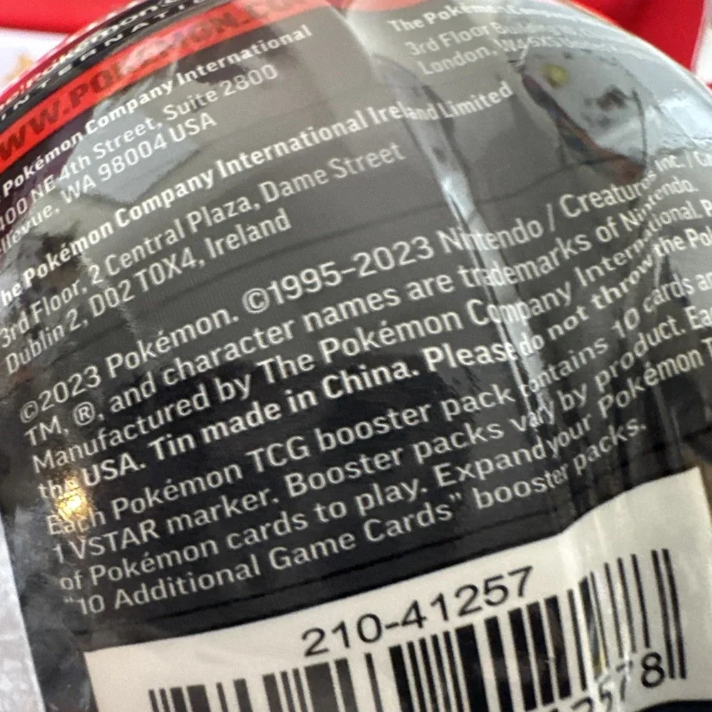Pokemon TCG Poke Ball Lot of‎ 3 Balls- Stickers Box Trading Card Game  NEW